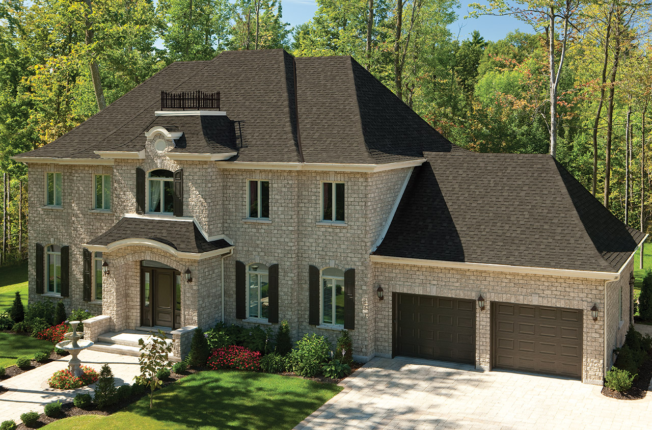 Home in sping with IKO Cambridg shingles