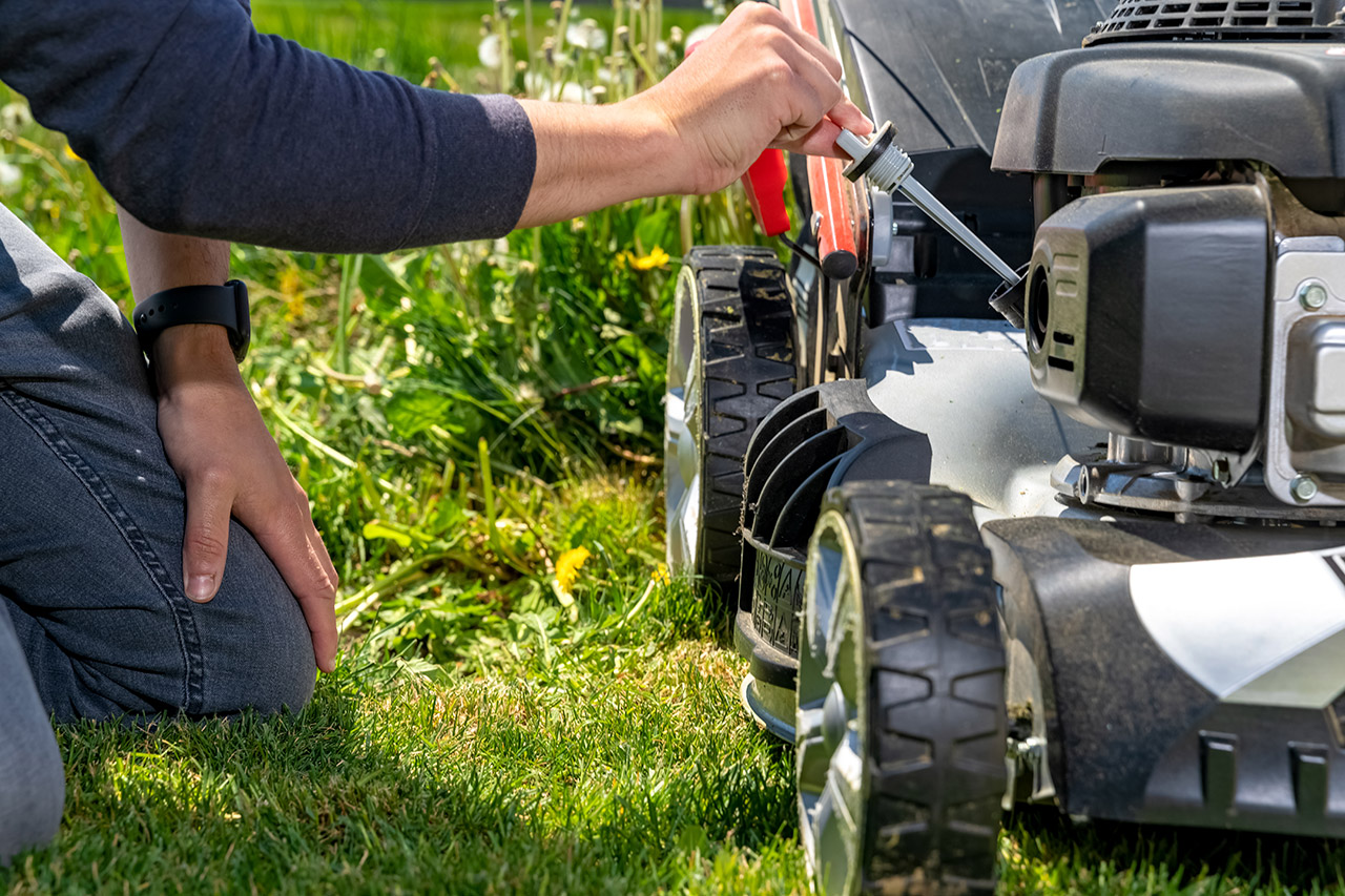 Lawn mower repair