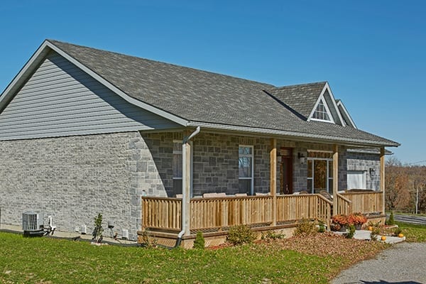 house with average roof slope