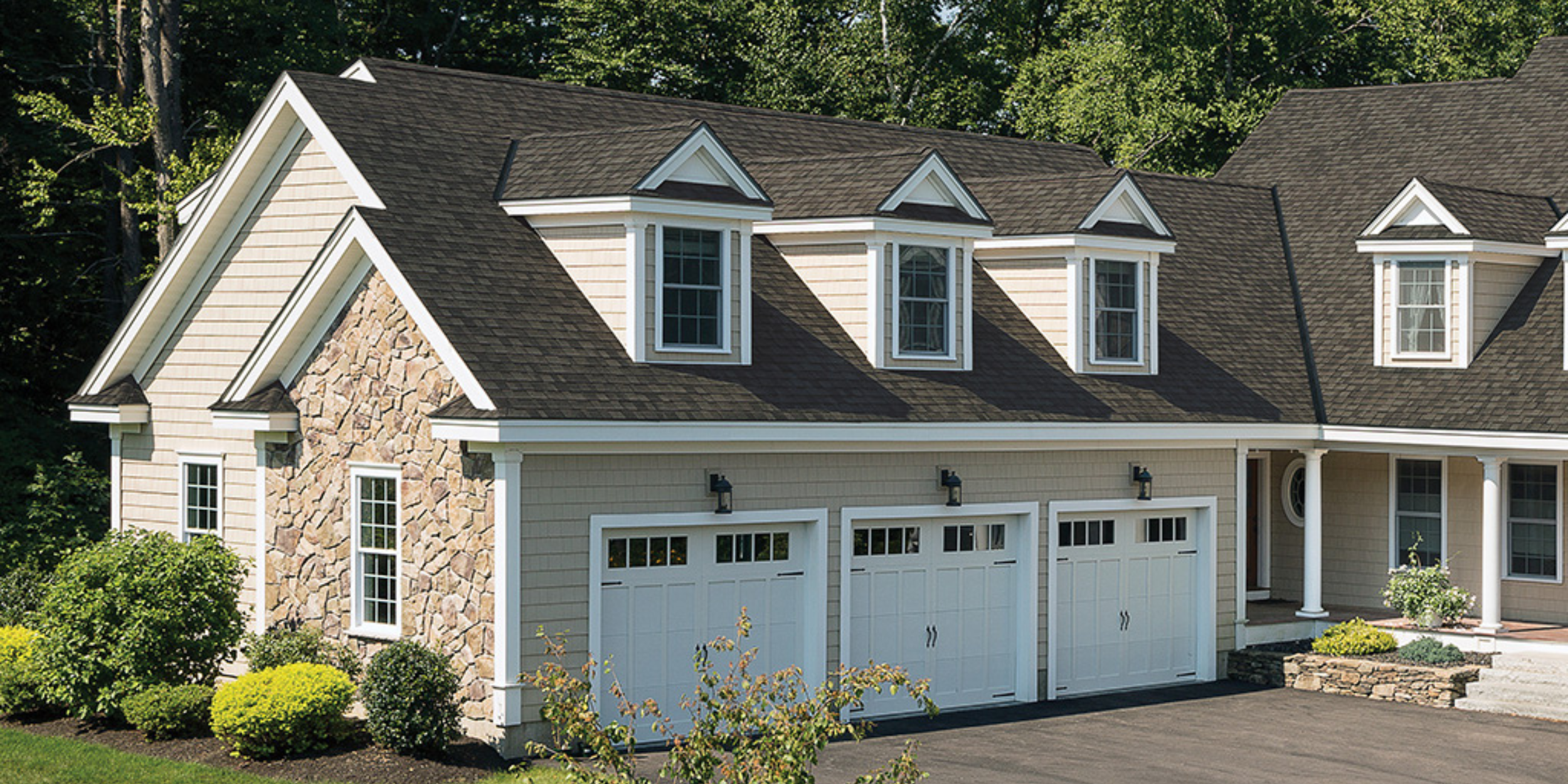 triple dormer roof