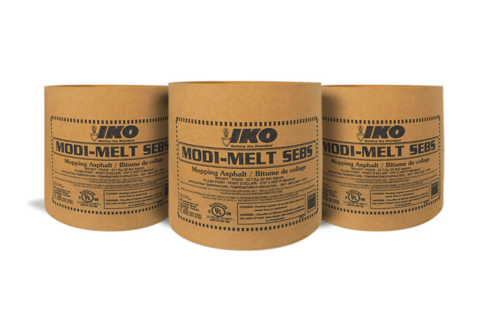 IKO Modi-Melt SEBS rubberized bitumen