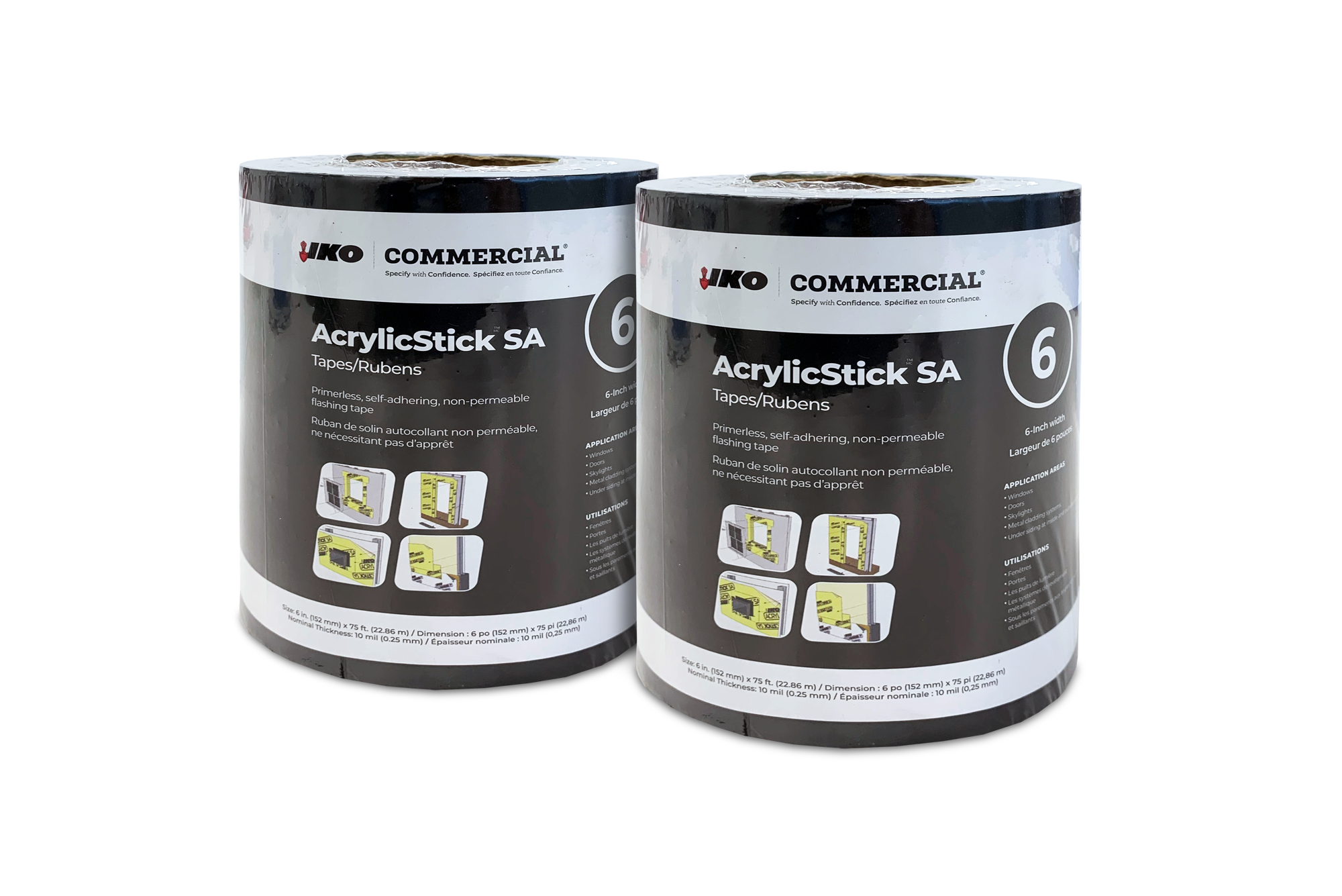AcrylicStick SA Tapes Selfadhering Air & Vapour Barrier Tapes IKO