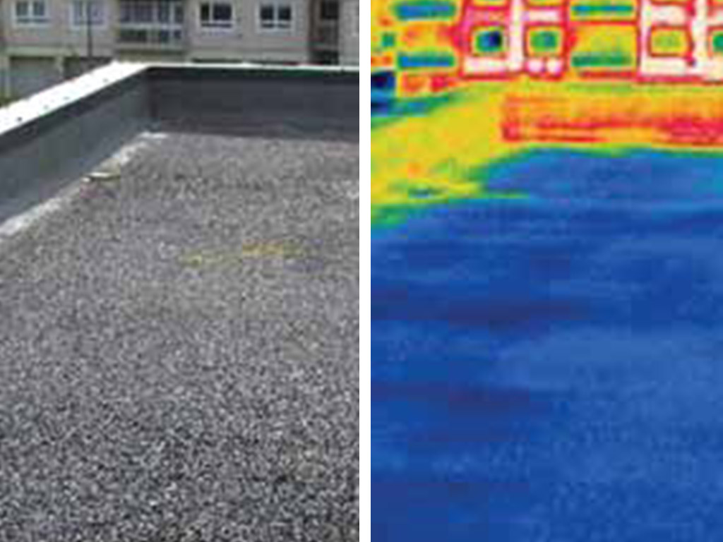 On The Roof Method of conducting a thermal imaging inspection 
