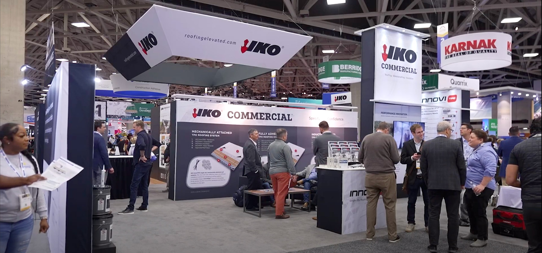 IKO at the International Roofing Expo Commercial Roofing