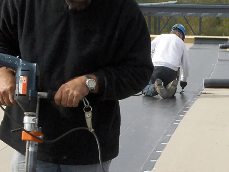 SBS mechanically attached installation