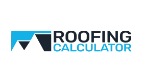 Logo featuring geometric roof shapes and the words