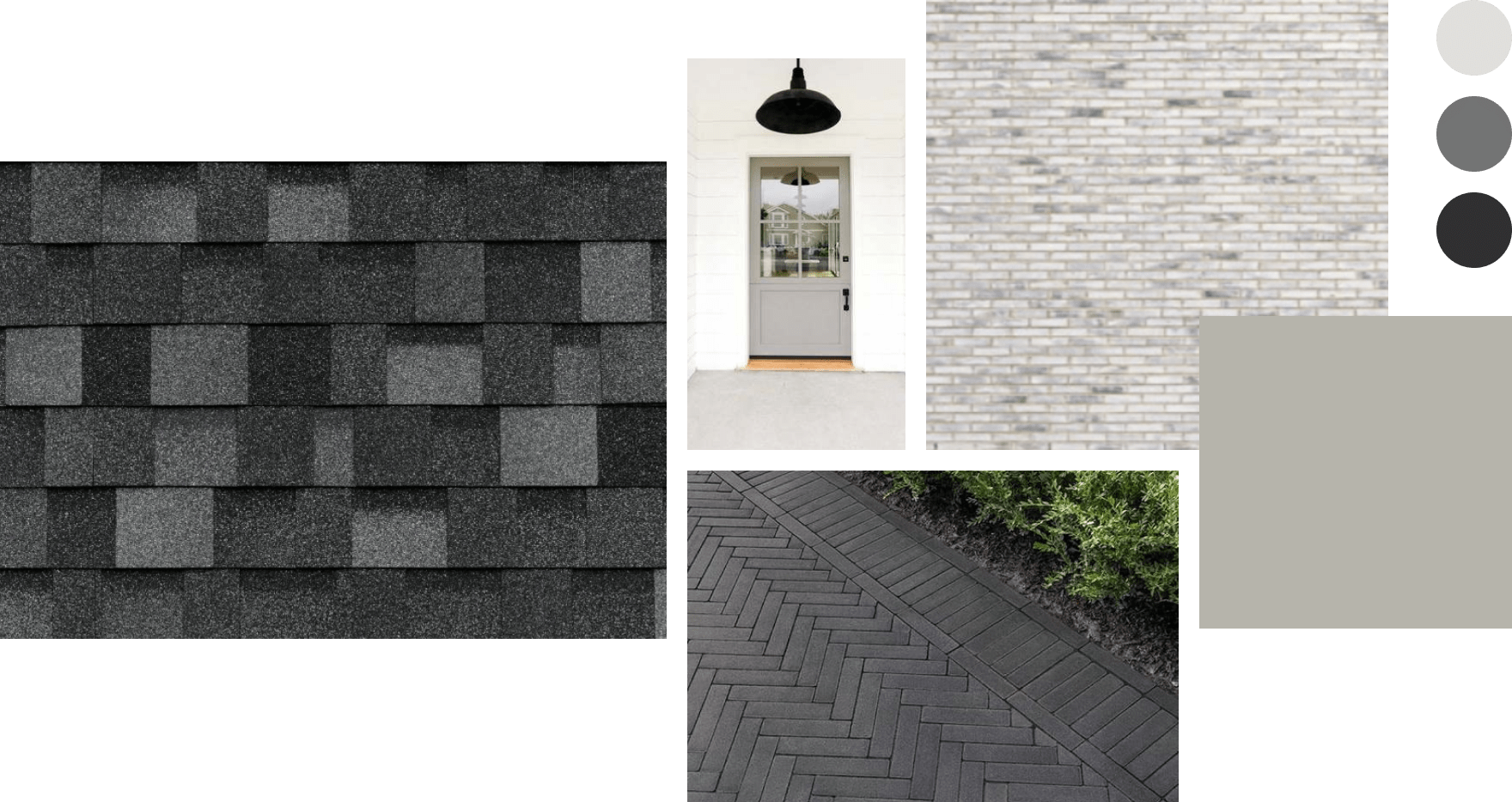 Style Board - Summit Grey & Grey - IKO North America
