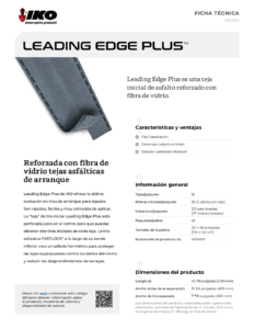 IKO Leading Edge PlusTM | Ficha Técnica