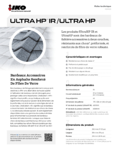 IKO UltraHPMD IR et UltraHPMD | Fiche technique