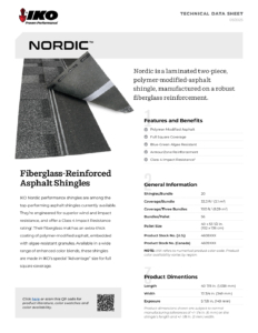 IKO NordicTM | Technical Data Sheet