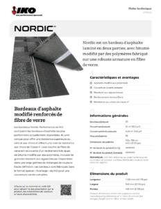 IKO NordicMC | Fiche technique