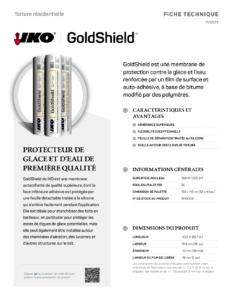 IKO GoldShieldMC | Fiche technique