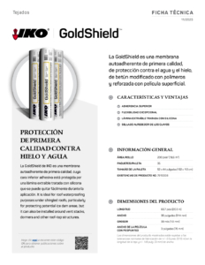 IKO GoldShieldTM | Ficha Técnica