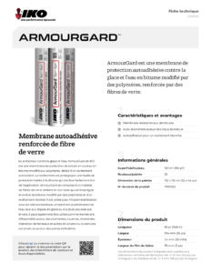 IKO ArmourGardMC | Fiche technique