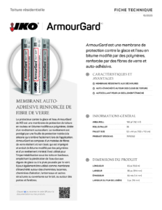 IKO ArmourGardMC | Fiche technique