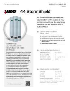 44 StormShieldMD | Fiche technique