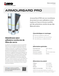 IKO ArmourGardMC PRO | Fiche technique