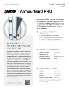 IKO ArmourGardMC PRO | Fiche technique