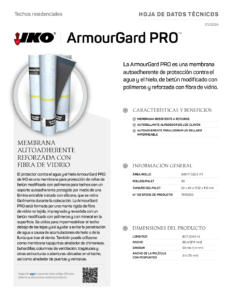 IKO ArmourGardTM PRO | Ficha Técnica