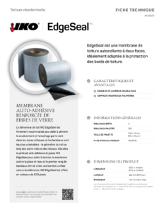IKO EdgeSealMD | Fiche technique