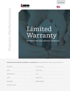 IKO Limited Warranty (U.S.)