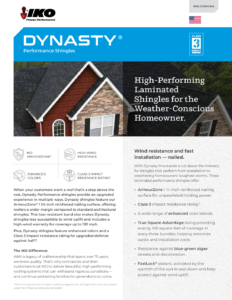 IKO Dynasty® | Brochure (Contractor's Edition)