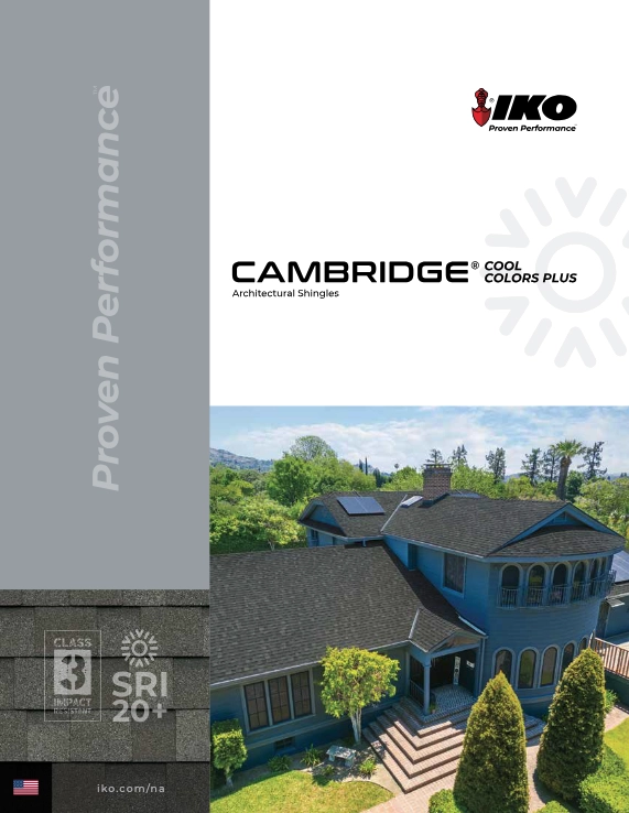 Cambridge Cool Colors Brochure Cover