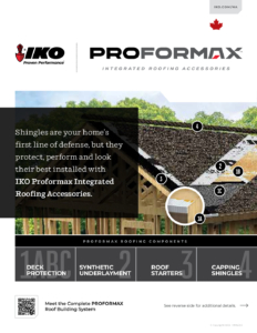 IKO® PROFORMAXTM | Brochure (Canada)