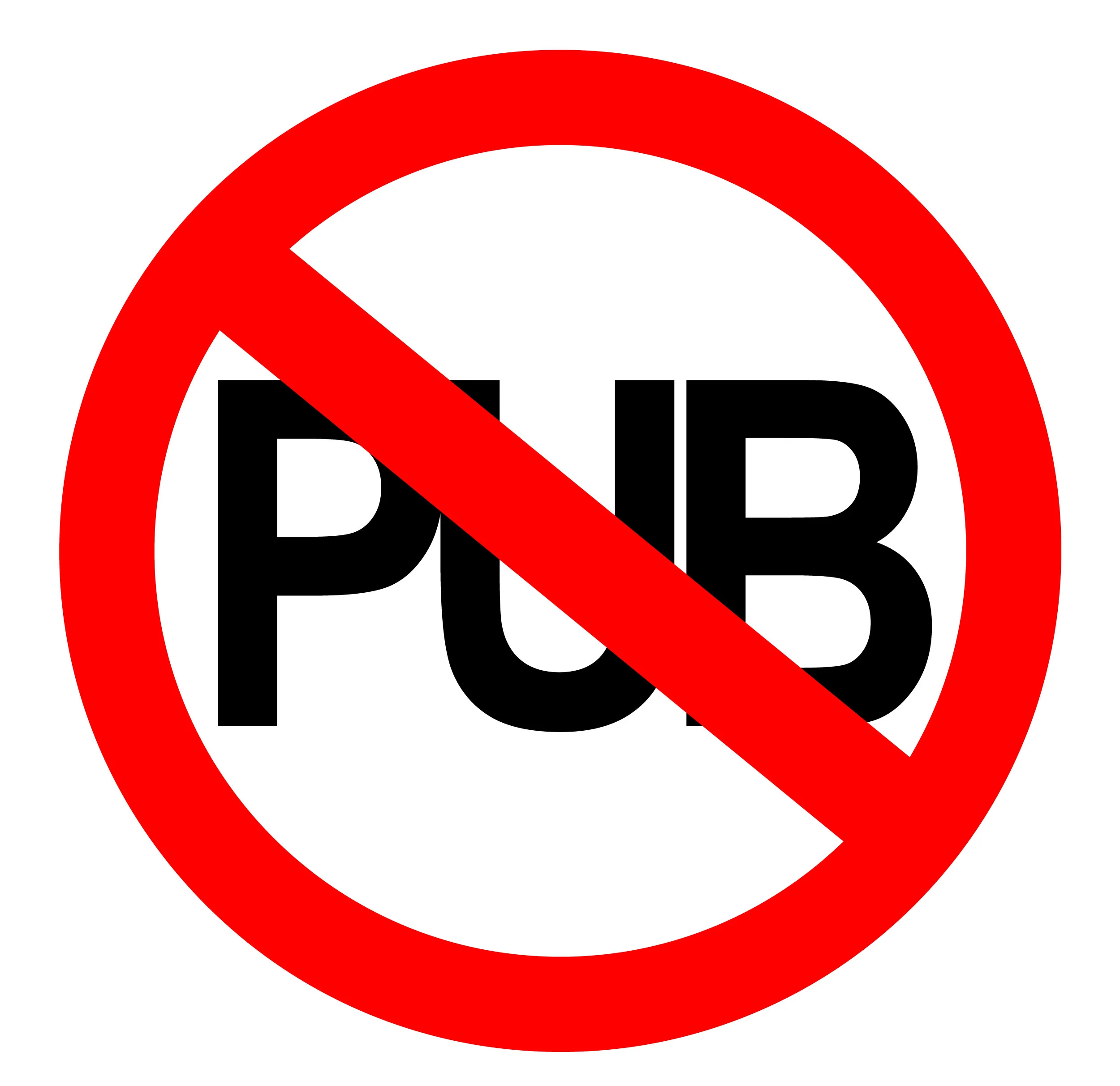 no advertising sign