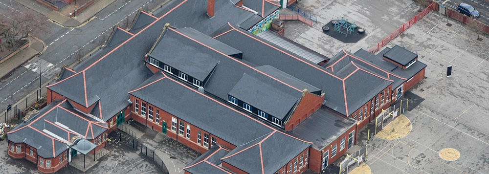 IKO roofing products on Gorse Hill roof