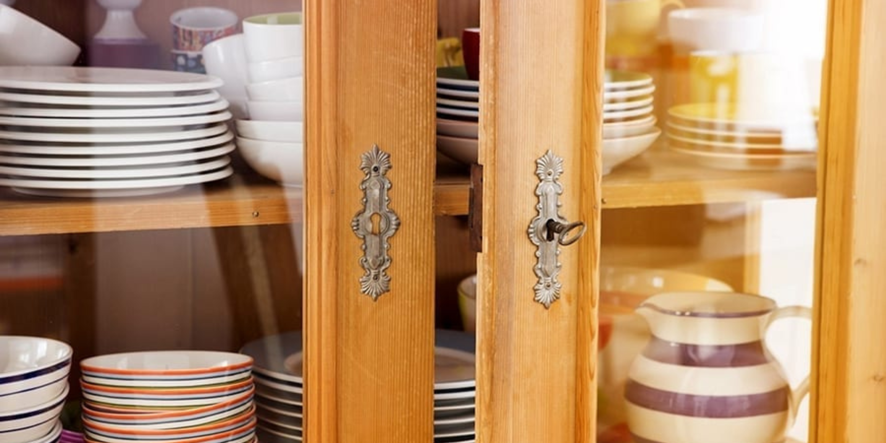 protect fragile china in cabinet during roof replacement