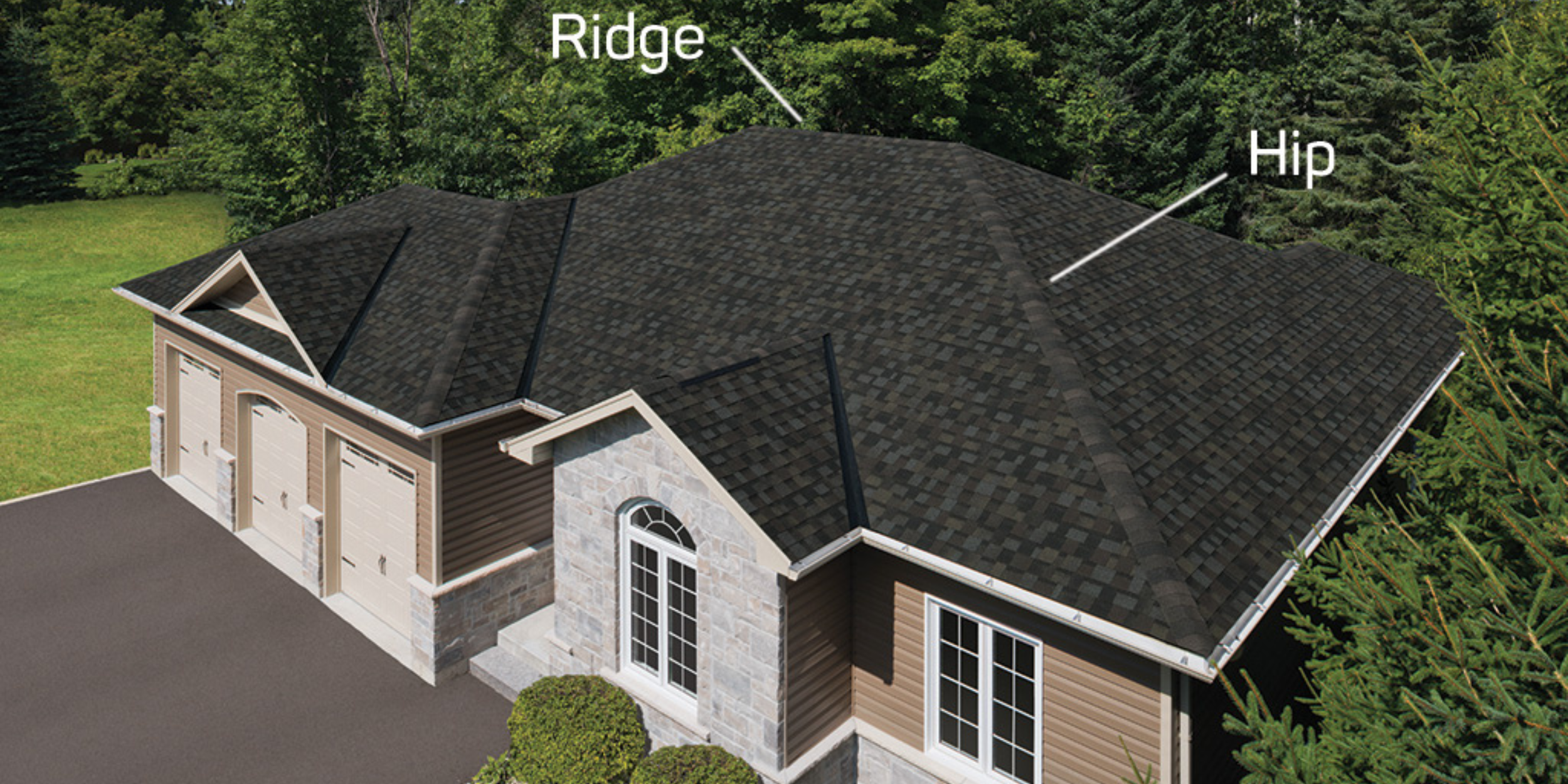 hip ridge roof parts