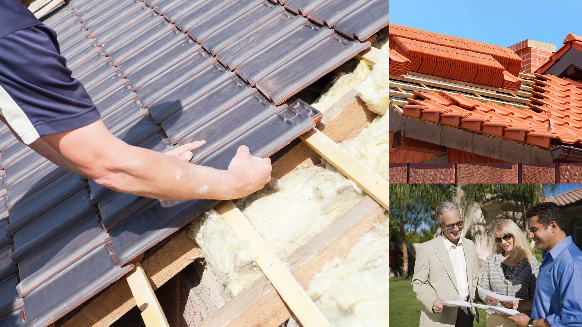 montaje de techos de tejas