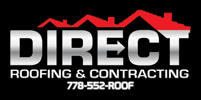 Direct Roofing & contracting Business Name and Logo