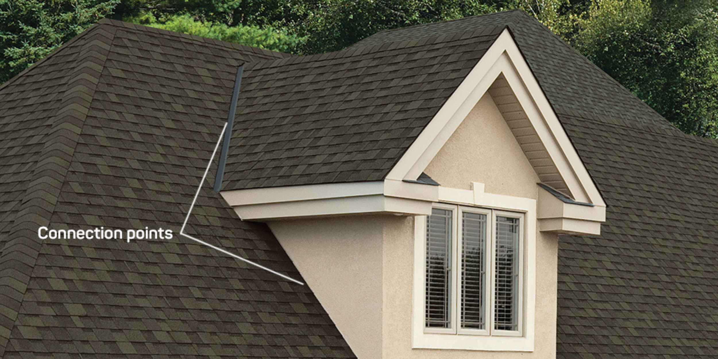 dormer connection points to roof