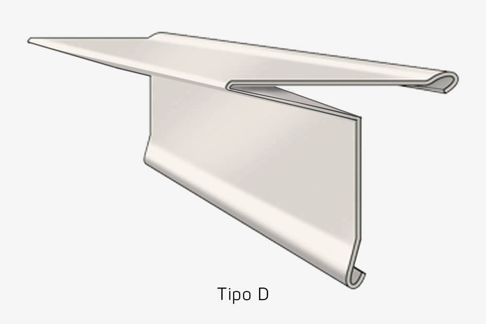 Type D flashing profile