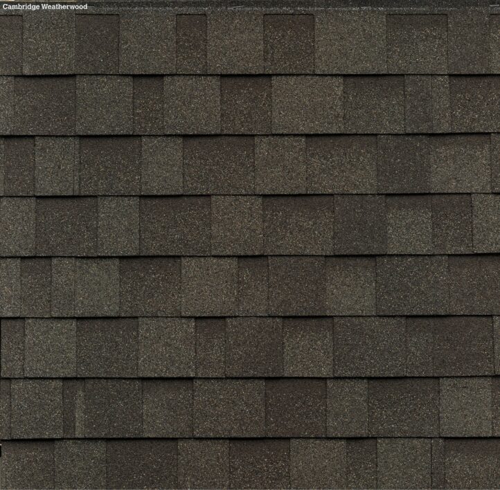 Weatherwood shingle swatch