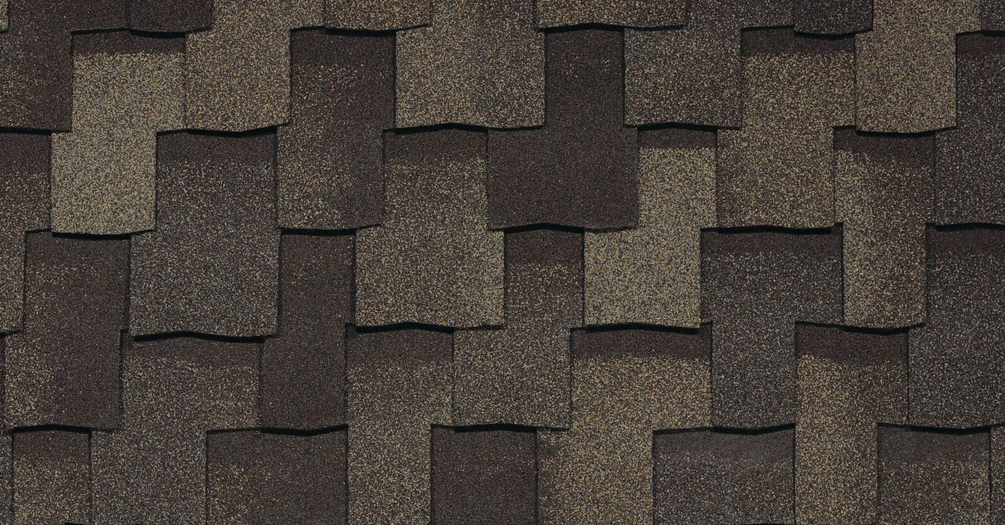 swatch of IKO Armourshake Weathered Stone shingles