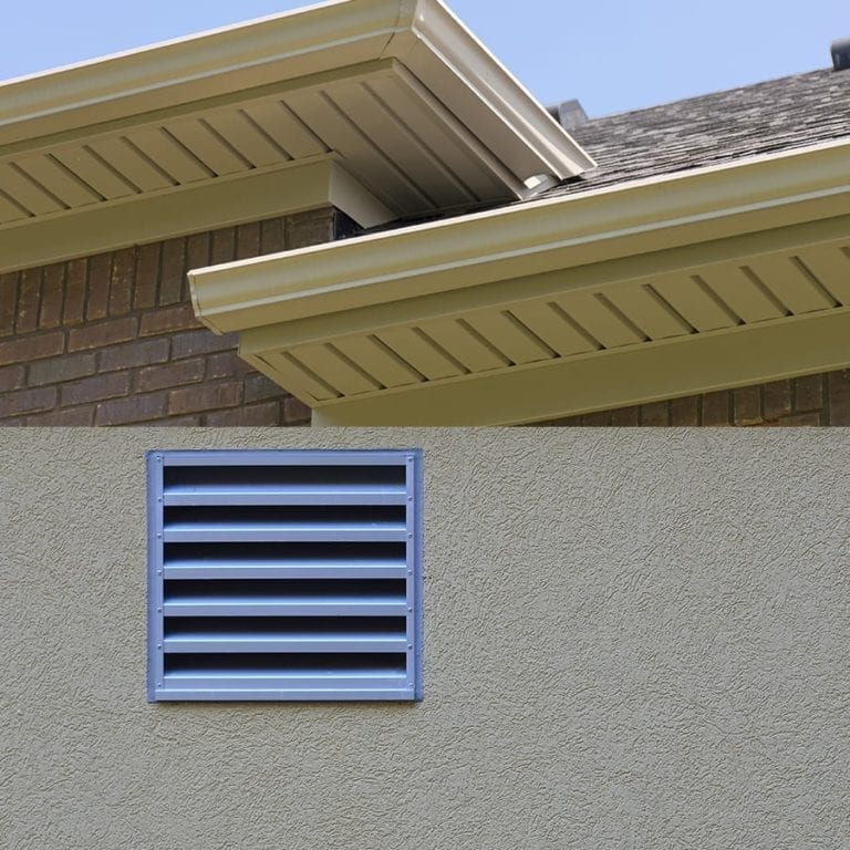 wall vent and soffit
