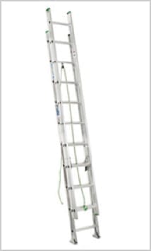 aluminum extension ladder