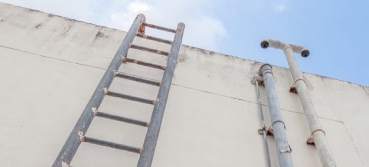 steel ladder