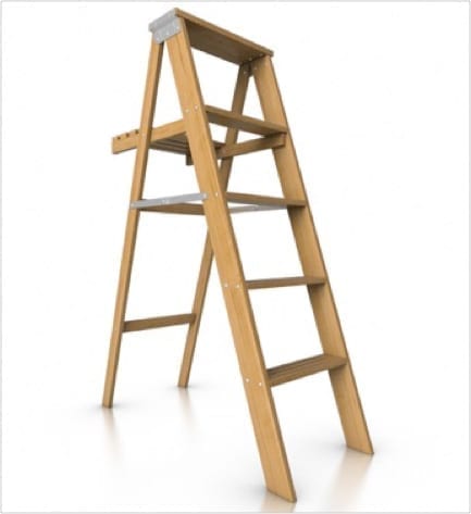 Wood ladder