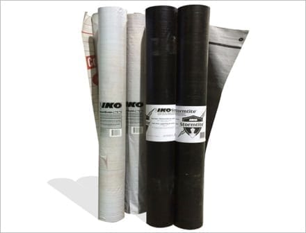 rolls of IKO underlayment products