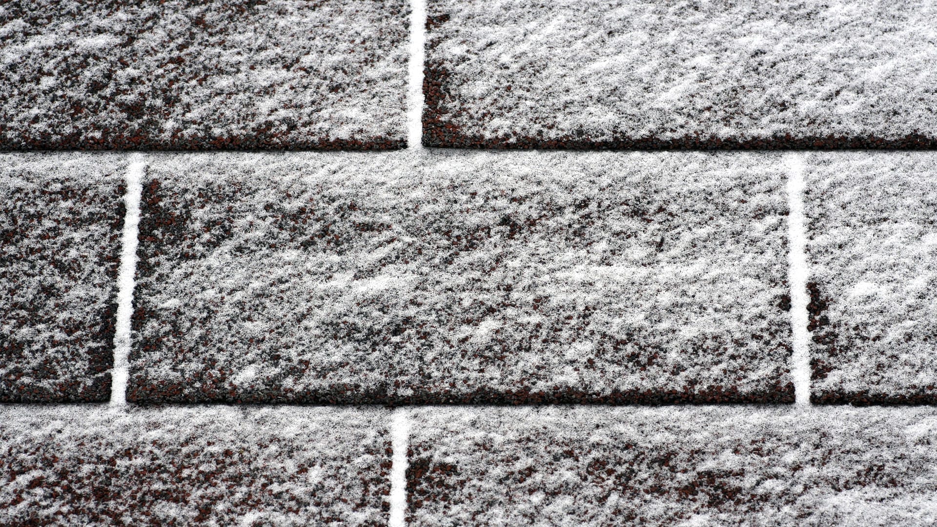 snow covered 3-tab shingles