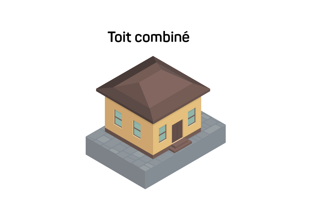 combination roof shape