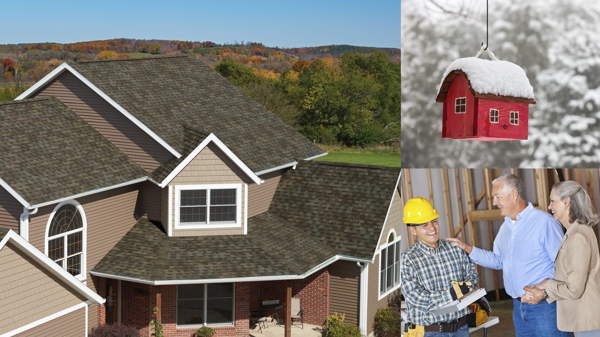 Dynasty shingles, homeowners and contractor