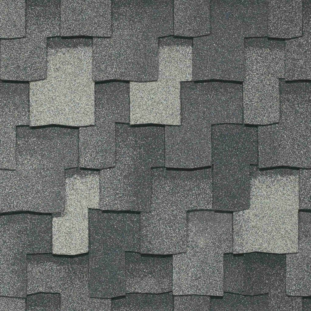 échantillon de bardeaux Armourshake de IKO, couleur Pierre grise