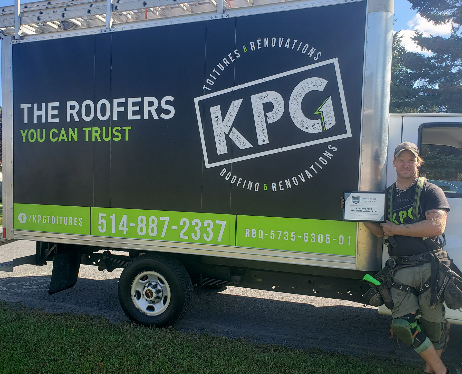 Kevin Glaser, KPG Roofing