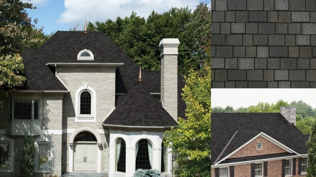 montage of houses and shingles