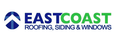 East Coast Roofing Siding and Windows Business Name and Logo
